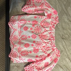 Lilly Pulitzer Eyelet Scalloped Top XXS